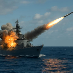 米軍がイランに向かう船にミサイル攻撃 警告20回以上無視、戦闘終結交渉停滞で封鎖継続   |  国際法に照らし合わせると