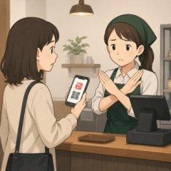 【悲報】「PayPay使えません」貼り紙、全国で増殖開始ｗｗｗｗｗｗ