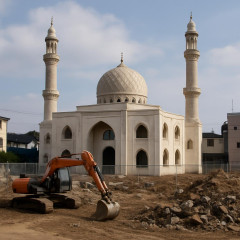 無許可でモスク建設、川越市が撤去是正指導 土地所有パキスタン企業「元から建っていた」   #埼玉