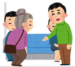 優先席 譲っていますか？