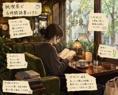 純喫茶で6時間読書してきた