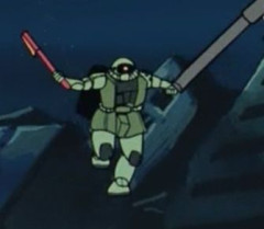 【ガンプラ作例】ザクのあの有名なシーンの再現度が高い！