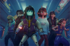 劇場版『銀河特急 ミルキー☆サブウェイ 各駅停車劇場行き』ネトフリで世界独占配信スタート