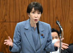 サナの支持率、66%