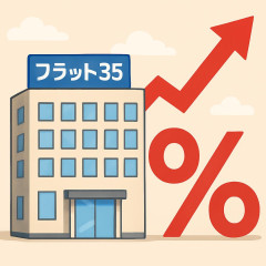 フラット35、初の3％超 6月、長期金利上昇影響   #住宅ローン |  ここ５年以内で変なユーチューバーに騙されて変動選択した３５年ローンとか戦々恐々だな