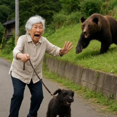 「わぁー!なめんなよーっ!」 80歳女性が”大声”で撃退 愛犬を追いかけ侵入してきたクマが驚いて逃げる 岩手・釜石市   #🐻rz