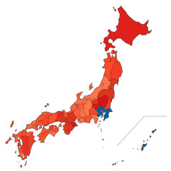 人口減少率ワーストの秋田は5年で8.1％減少 増加は東京と沖縄のみ 総務省   #都道府県別人口増減率データ掲載 |  少子化って誰が悪いの？