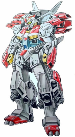 ガンダムNT-1の発展型でサイコガンダムの原型となった機体、なぜか2種類ある謎