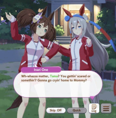 【ウマ娘】アメリカンイナリさん、あまりにも口が悪すぎるｗｗｗ