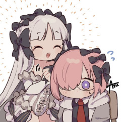 【FGO】遊ばれてるマシュ Fate/GrandOrderのイラスト紹介3919