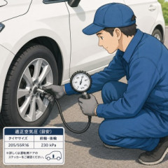 【画像】ガソスタでの空気圧チェックは絶対に断れ