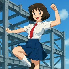 37年前に話題「鉄骨飲料」令和に復活 “新・鉄骨娘”が「鉄骨ダンス」オマージュ