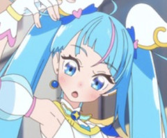 【画像】プリキュアの主人公、顔の描写がエグすぎる・・・