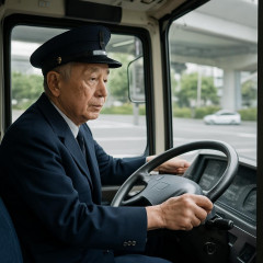 日本にはなぜ職業ドライバーの年齢制限がないのか？ 中国は60代…現実と課題   #85歳バス死亡事故