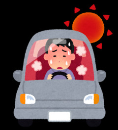 車中泊ぼく、そろそろ夜の暑さに怯える