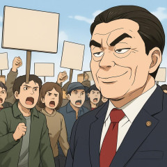 パさん「こんなに毎週連日抗議デモ起こされても退く気配すら出さない自民党の面の皮」
