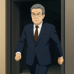 岩屋前外相、堂々退場ス