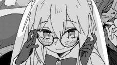 【FGO】アルトリア・キャスターが眼鏡をかけてみる漫画