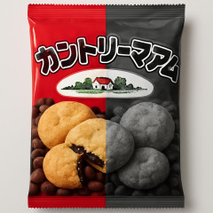 カントリーマアムも包装の一部が白黒に 中東危機でインクなど高騰 不二家   |  常識的に考えられないバカが多すぎる