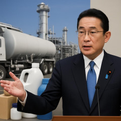 ナフサ由来の製品「年度越え供給」と首相