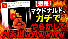 【悲報】マクドナルド、ガチでやらかして大炎上ｗｗｗｗｗｗｗ