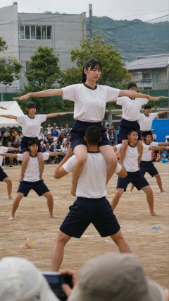 【画像】組体操で向きを間違えた男子の末路ｗｗｗｗｗｗｗｗｗｗｗｗｗｗｗｗｗｗｗｗｗｗｗｗ