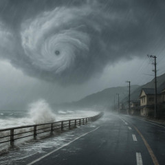 台風6号(チャンミー)が和歌山県に上陸 6月3日の上陸は統計史上に早い上陸