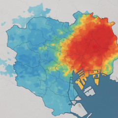 東京23区東部に大雨警報 西部に続き   #速報 |  北千住誰か様子見に行けよ