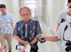 沖縄県知事　辺野古遺族の『公開質問』に「見ていないし知らない、なにか聞いた気もする」