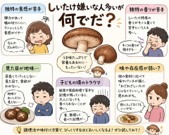しいたけ嫌いな人多いが何でだ？