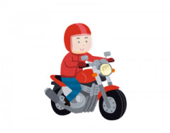 【動画】バイク乗りさん「赤信号ちんたら歩いてる女ムカつくわ、せやっ！」