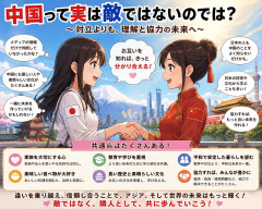 中国って実は敵ではないのでは？