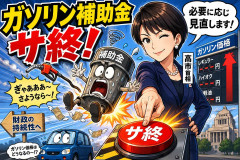 ガソリン補助金、サ終