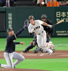 松本剛「交流戦 打率.375 4打点 出塁率.423 OPS.923で守備も上手いです」←これ