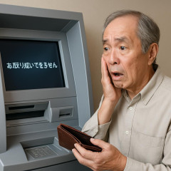 父が「葬儀代300万円あるから安心しろ」と言い残し死亡…しかしATMで「お取り扱いできません」のメッセージに驚愕…残高はあるのに!?