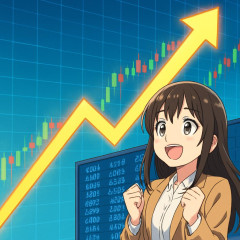 日経平均株価、初の6万8000円台