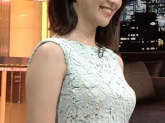 【画像】NHKの女子アナがこんなお〇ぱい大きくていいの？