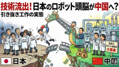 日本の技術者流出問題「ロボット研究者、相当数が中国、韓国に引き抜かれた」！