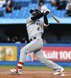 【祝】ロッテ西川史礁、首位打者に　2年目のジンクス無し