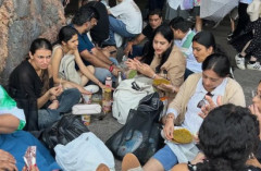 【悲報】「外国人観光客がディズニーで持ち込み禁止のカップ麺を通路に座り込み食べてる！なんとかして！」 →運営側の回答がヤバすぎて炎上ｗｗｗｗｗｗｗ