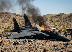 1カ月で2回撃墜？イラン領内で撃墜され生還した米軍F-15E戦闘機パイロット、約1カ月前にも友軍の誤射で撃墜！