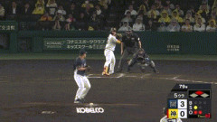 【阪神対西武2回戦】阪神、５回裏２アウト二塁から代打・嶋村のタイムリーで２点差に迫る！！！！！！！