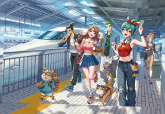 【！？】『オーバーウォッチ』と『JR東日本』がコラボ！D.Vaやマーシーたちのコラボビジュアルがよすぎるｗｗｗｗ