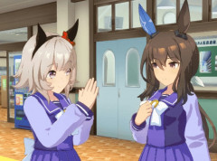 【ウマ娘】カレンチャンの配信に出没するふわふわの妖精