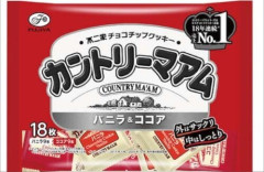 不二家、「カントリーマアム」「ホームパイ」など10商品でパッケージ簡素化へ　原油・物流コスト高騰で