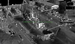 ドックで修理中のロシア海軍コルベット「ボイキー」に無人機攻撃…上部構造部が炎上！