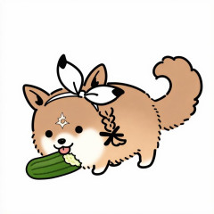 【ウマ娘】🥒と勝負が好きなドッグ（ﾊﾞﾘﾎﾞﾘ…