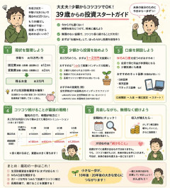 年収250万だけどもう39歳だから老後に向けて投資はじめたい
