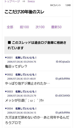 【画像】20年前の2ちゃん民が立てた「ここだけ20年後のスレ」の内容ｗｗｗｗ