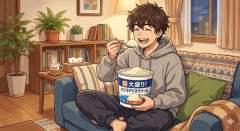 【画像】業務用アイス1L食べるスレ